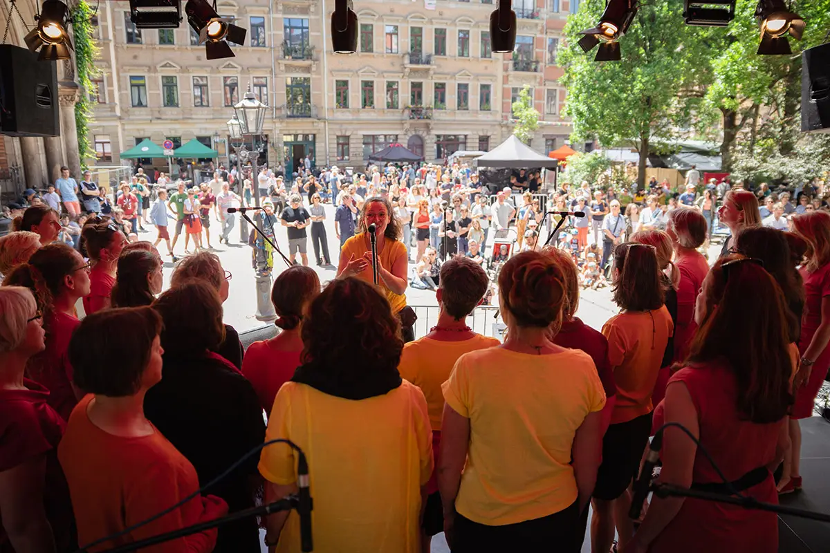 Chorkonzerte - Chor - Vokallüren - Auftritt im Freien